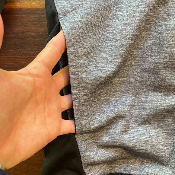 Kids Boys AND1 Zip Up Jacket Gray Black Red Size XL (14/16) EUC - Picture 3 of 8